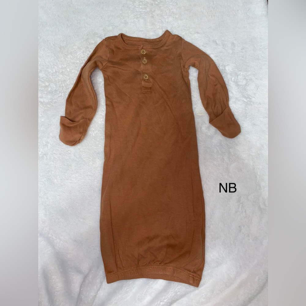 Boho colored sleeper gown